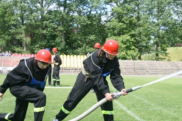 Powiatowe zawody OSP i rat.med. 2009