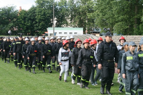 Powiatowe zawody OSP i rat.med. 2009