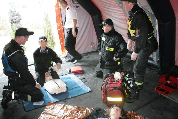 Powiatowe zawody OSP i rat.med. 2011