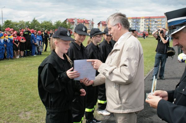Powiatowe zawody MDP i rat.med. 2010