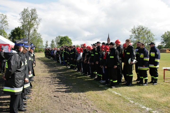 Powiatowe zawody MDP i rat.med. 2012