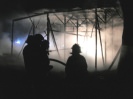 Pożar stodoły - Urbanowo 5 grudnia 2009 